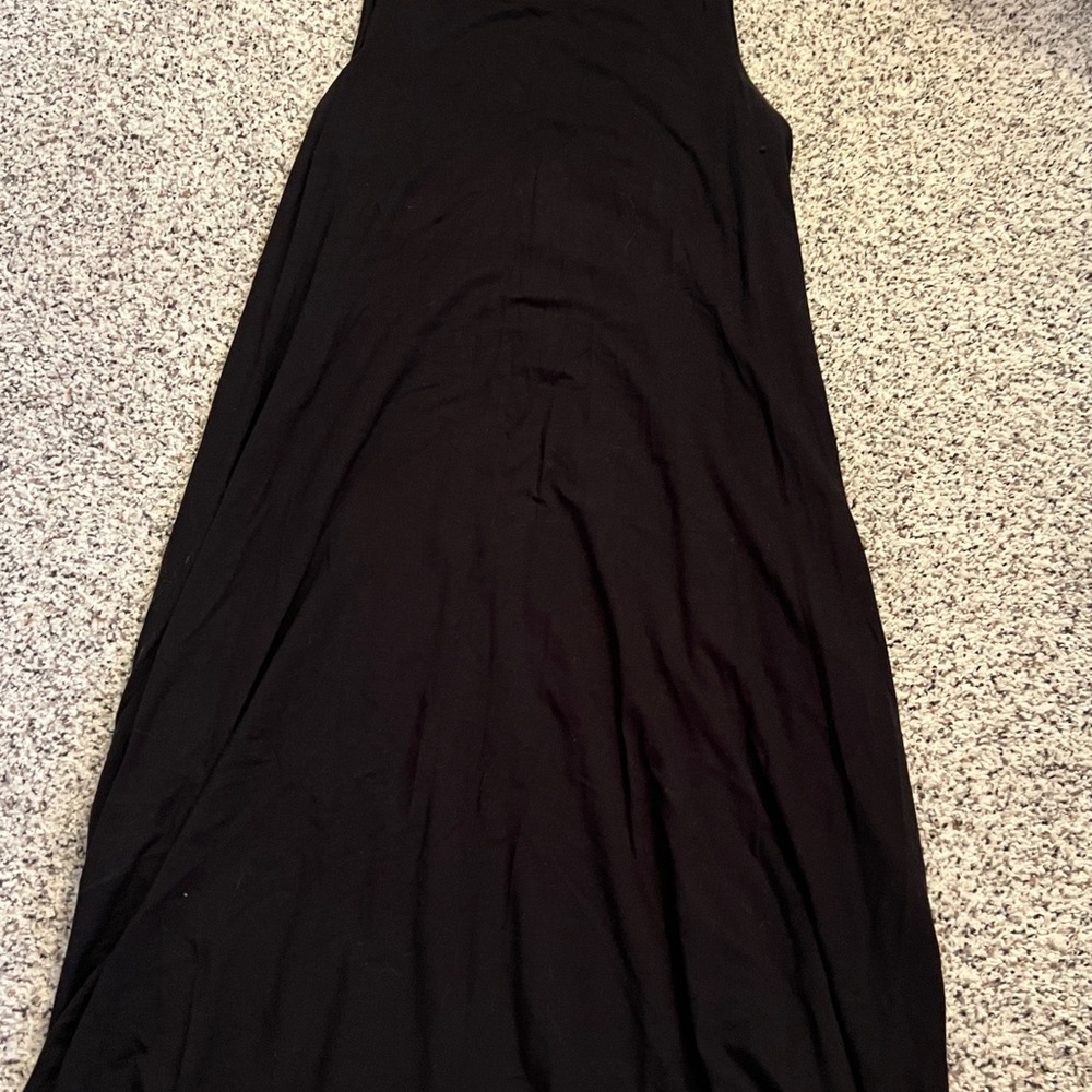 Time and Tru Black Maxi Dress